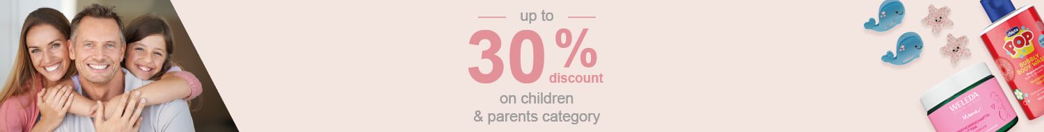 Beauty Weeks: up to -30% off products from the children & parents category