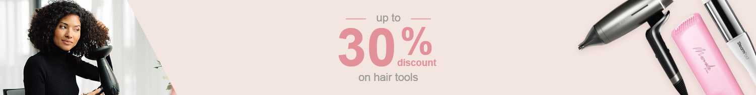 Beauty Weeks: up to -30% off hair tools