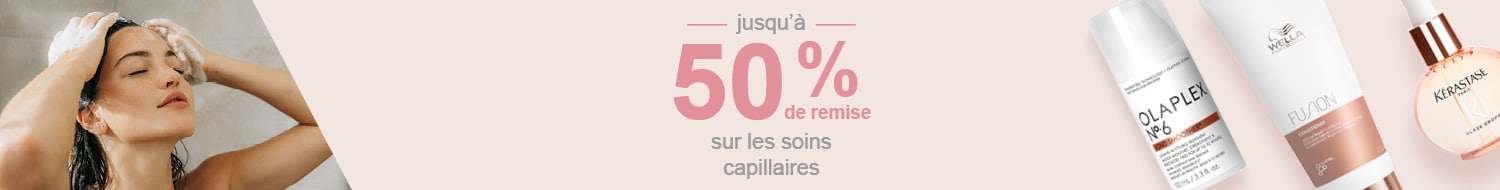 Beauty Weeks : jusqu\'à -50 % sur les produits de soins capillaires