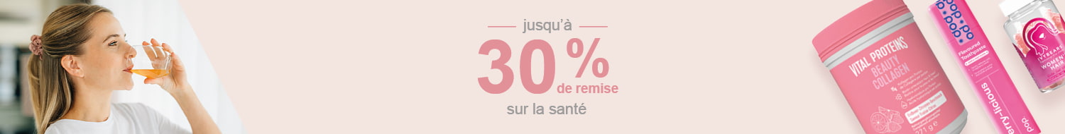 Beauty Weeks : jusqu\'à -30 % sur les produits de santé