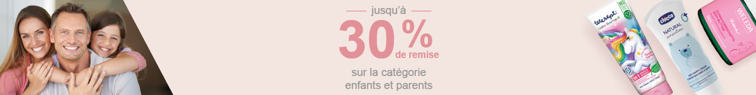 Beauty Weeks : jusqu\'à -30 % sur les produits de la catégorie enfants et parents