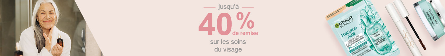 Beauty Weeks : jusqu\'à -40 % sur les produits de soins du visage