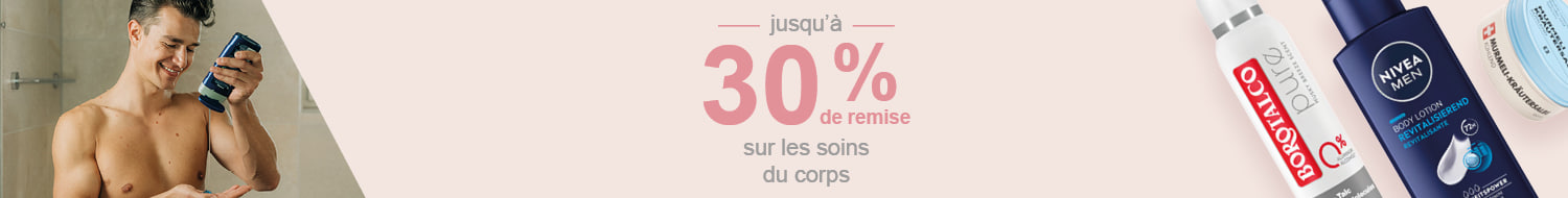 Beauty Weeks : jusqu\'à -30 % sur les produits de soins du corps