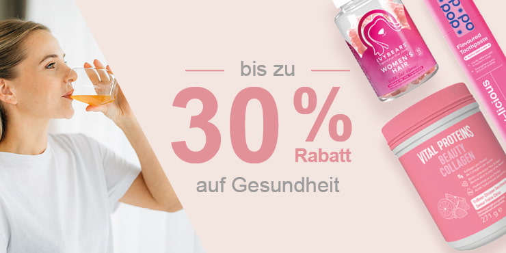 Beauty Weeks: Bis zu -30% auf Gesundheitsprodukte