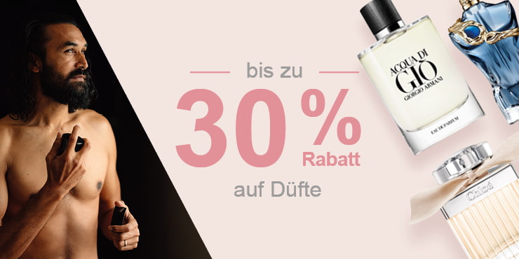 Beauty Weeks: Bis zu -30% auf Düfte