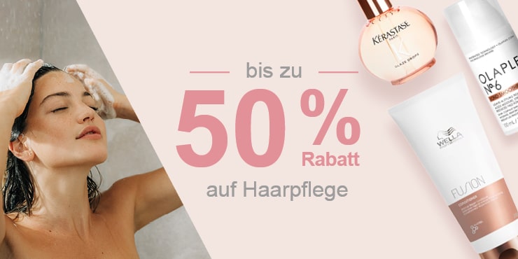 Beauty Weeks: Bis zu -50% auf Haarpflege Produkte