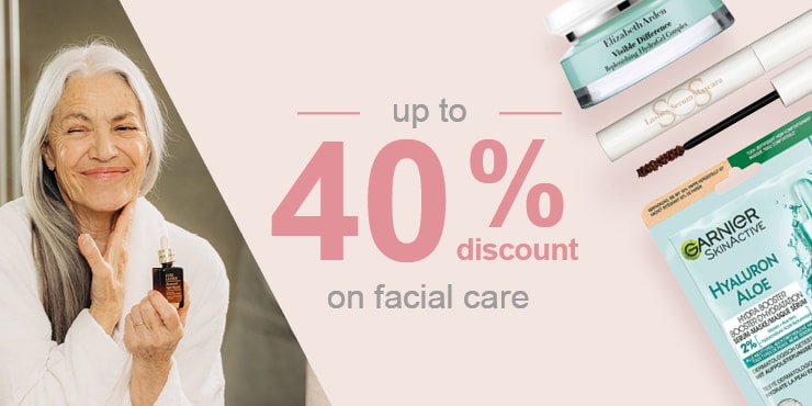 Beauty Weeks: up to -30% off facial care products