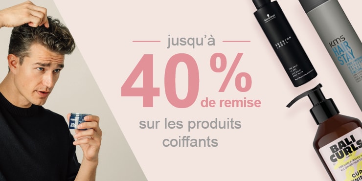 Beauty Weeks : jusqu\'à -40 % sur les produits coiffants