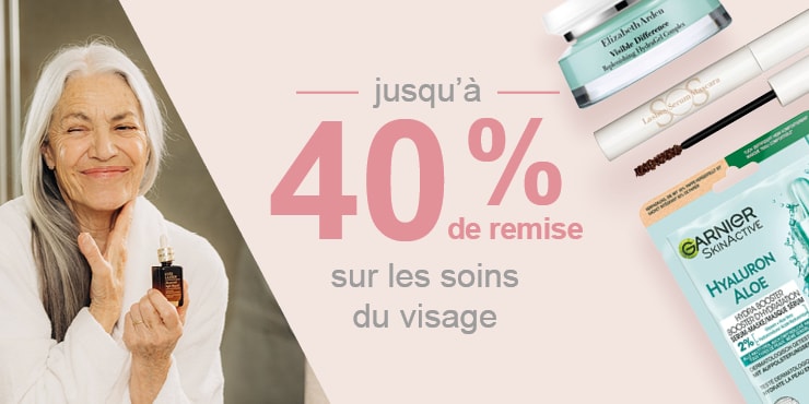 Beauty Weeks : jusqu\'à -40 % sur les produits de soins du visage