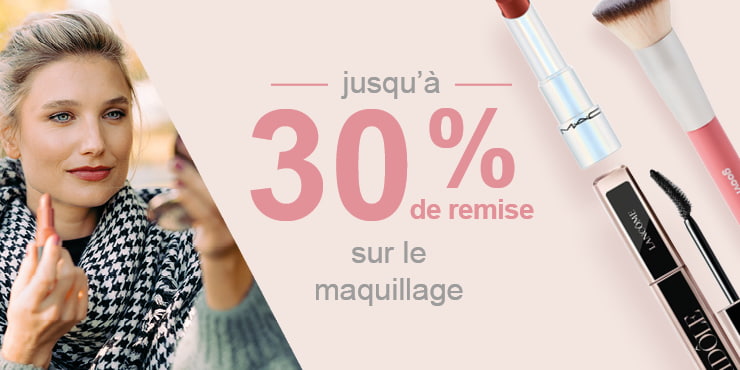 Beauty Weeks : jusqu\'à -30 % sur les produits de maquillage