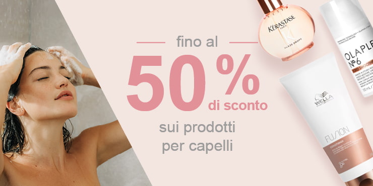 Beauty Weeks: fino al -50% sui prodotti per capelli