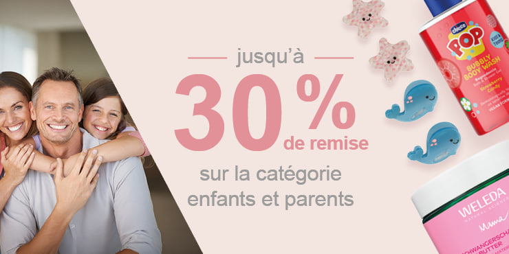 Beauty Weeks : jusqu\'à -30 % sur les produits de la catégorie enfants et parents