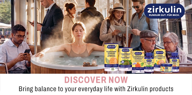 Bring balance to you everyday life with Zirkulin products
