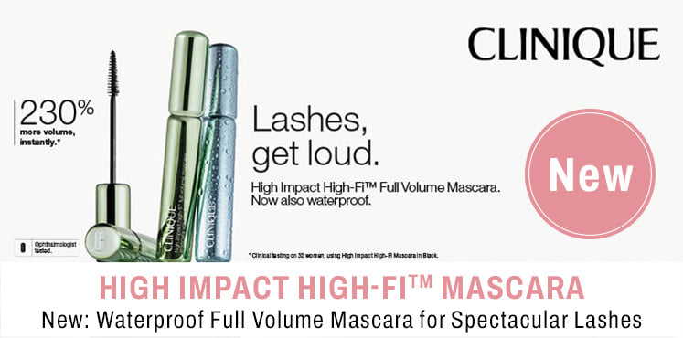 New Waterproof Full Volume Mascara for Spectacular Lashes