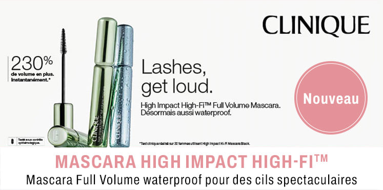 Mascara Full Volume waterproof pour des cils spectaculaires