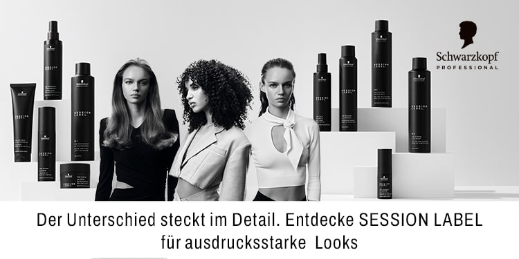Der Unterschied steckt im Detail. Entdecke SESSION LABEL für ausdrucksstarke Looks