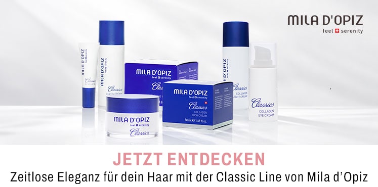 Zeitlose Eleganz für dein Haar mit der Classic Line von Mila d Opiz