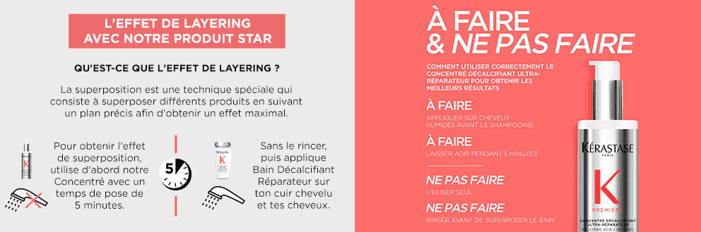 Effet de superposition, choses à faire et à ne pas faire, application