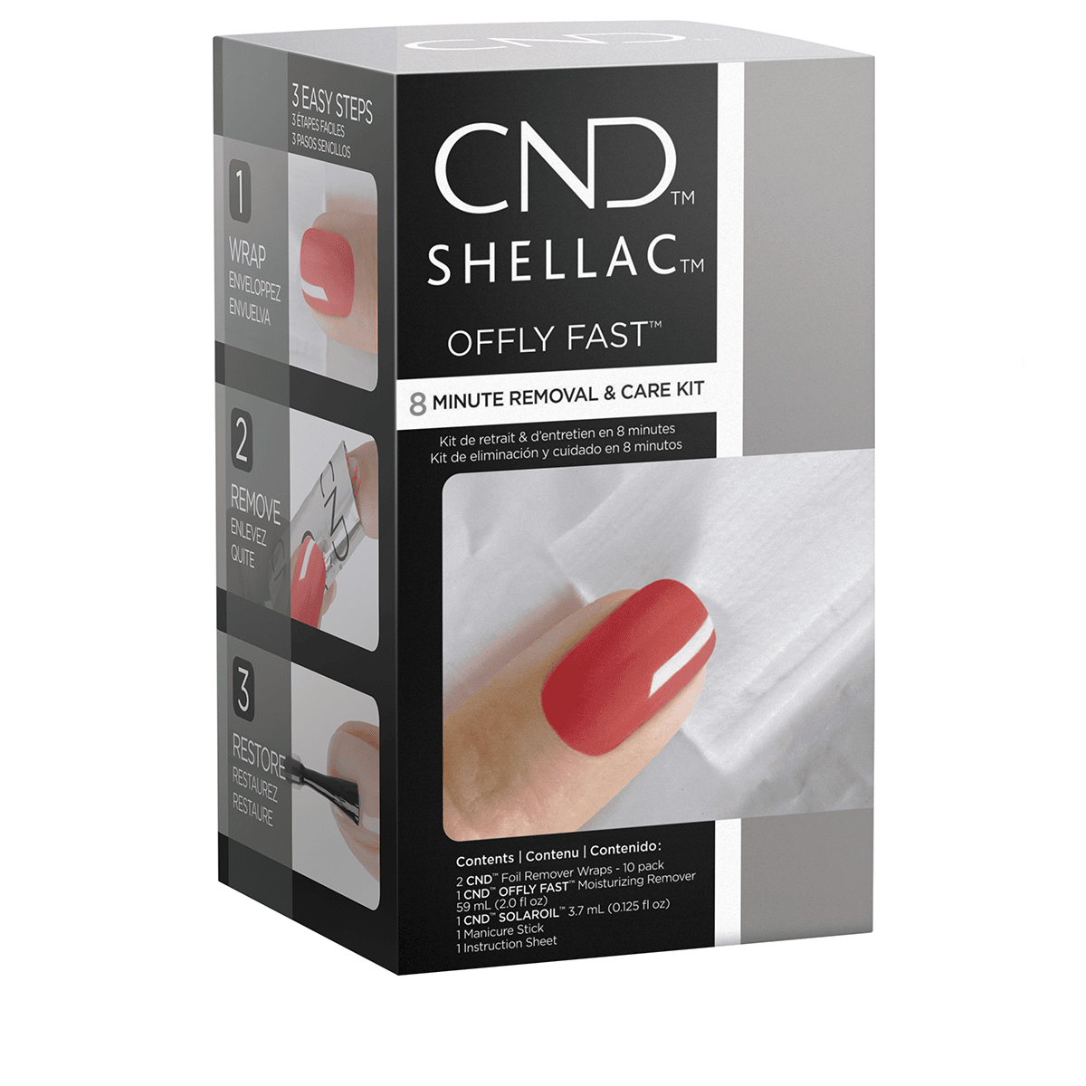 Offly Fast Remover Kit, Gel/Shellac