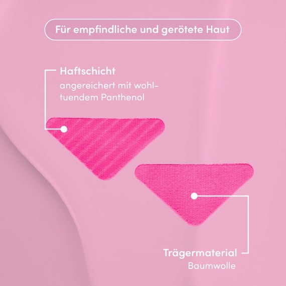 Gesicht Patches mit Panthenol