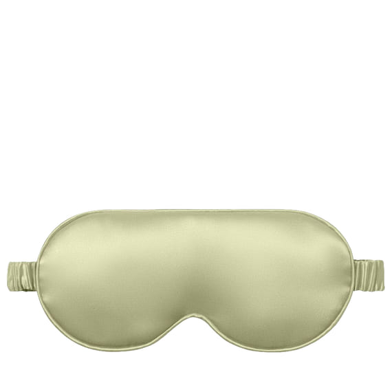 Seiden Schlafmaske Matcha