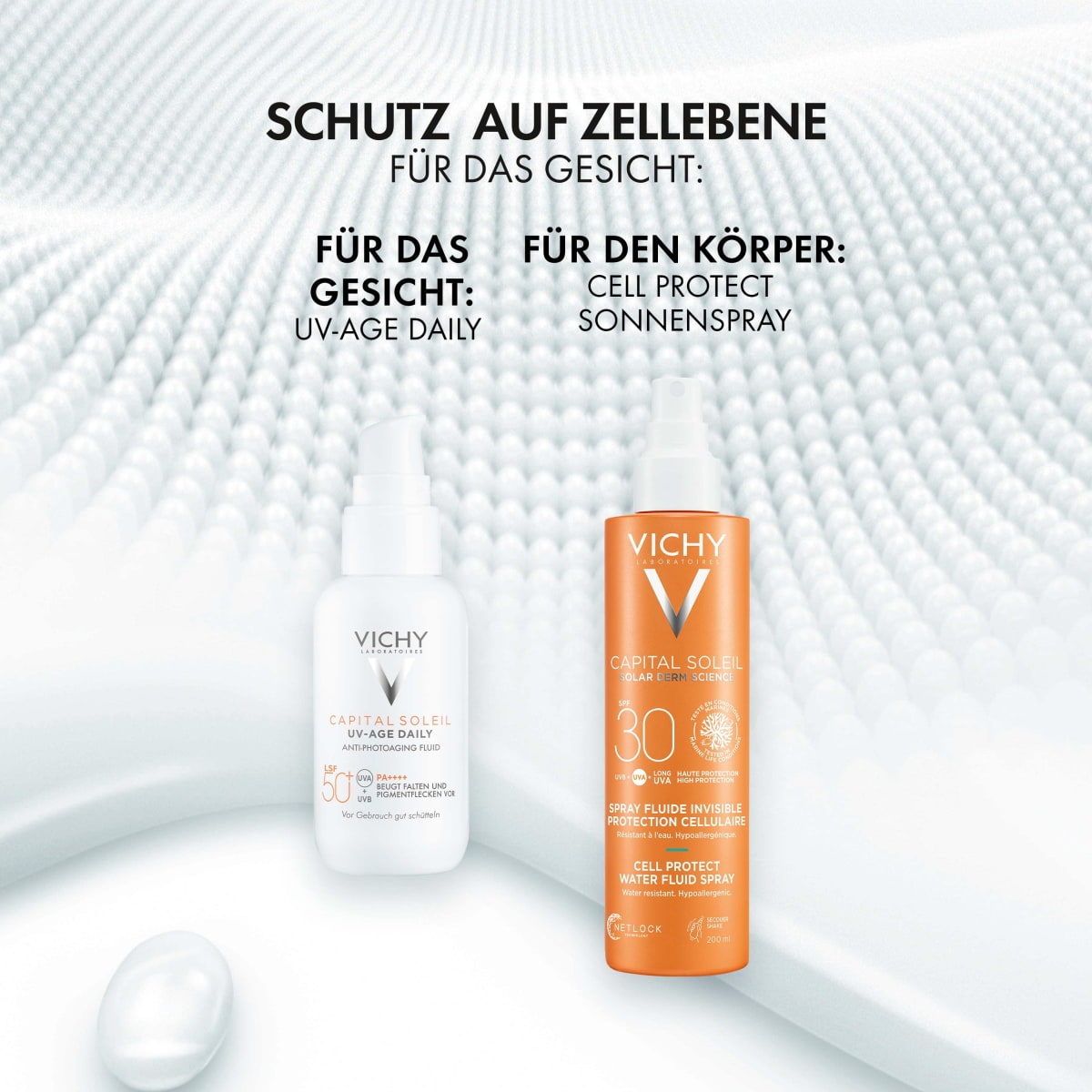 Zellschutz Sonnenspray SPF30