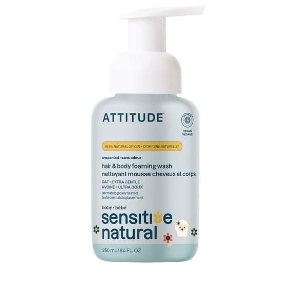 2in1 Schaumshampoo & Duschgel Unparfümiert