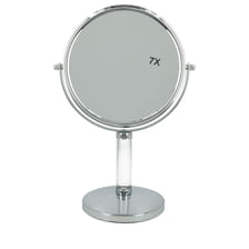 Make-up Spiegel - silber, x1 und x7