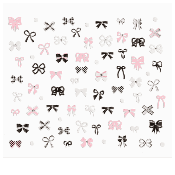Put A Bow On It Nail Sticker