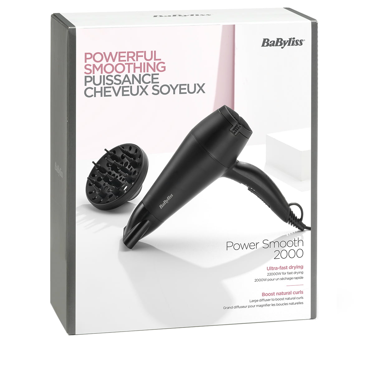Hairdryer Power Smooth 2000 W D215DCHE