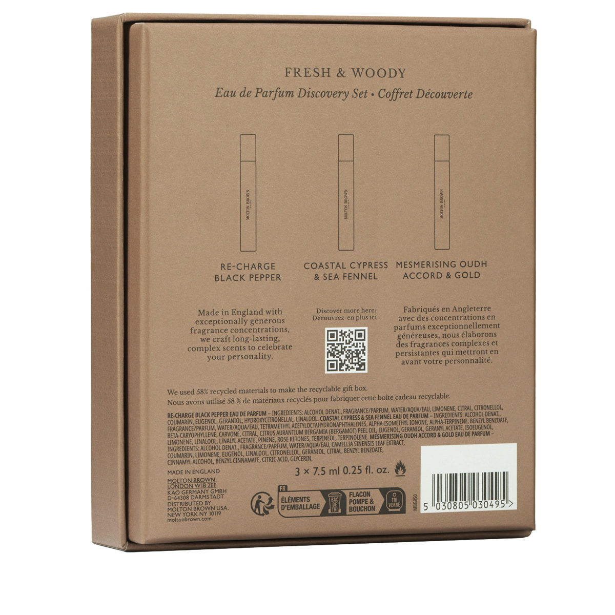 Woody & Aromatic Eau de Parfum Discovery Set