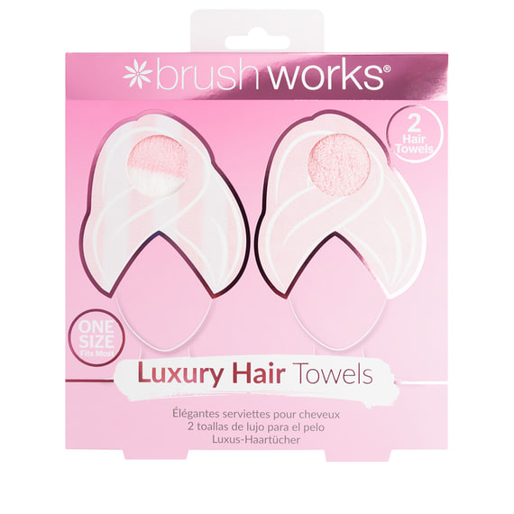 Luxury Hair Towels - 2 Pack