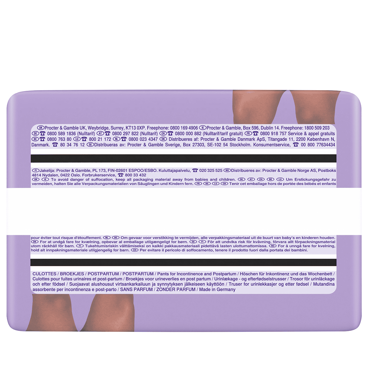 Discreet Incontinence Pants Postpartum L - 8 pcs.