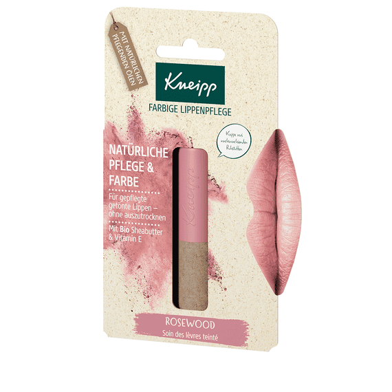 Farbige Lippenpflege - Rosewood