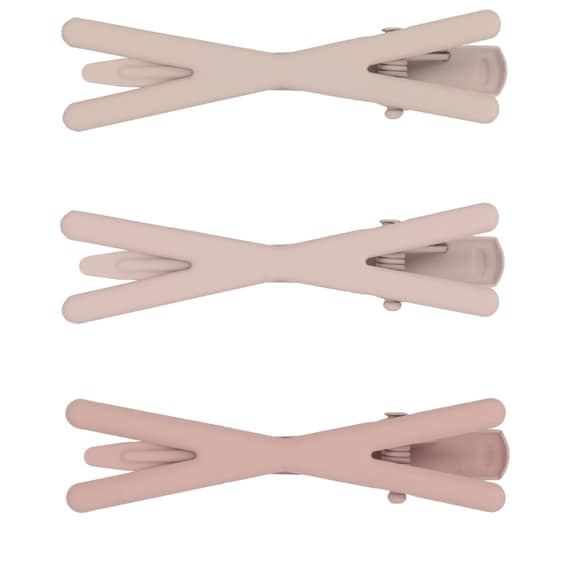 Mollette A Becco Yoga A Forma Di Croce - Crema, Nude, Rosa