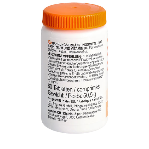 Magnésium + Vitamine B6 - 60 comprimés