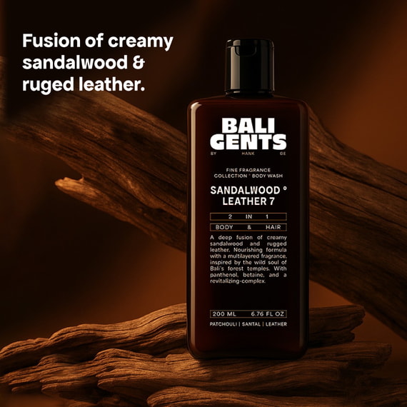 Bodywash Sandalwood Leather 7
