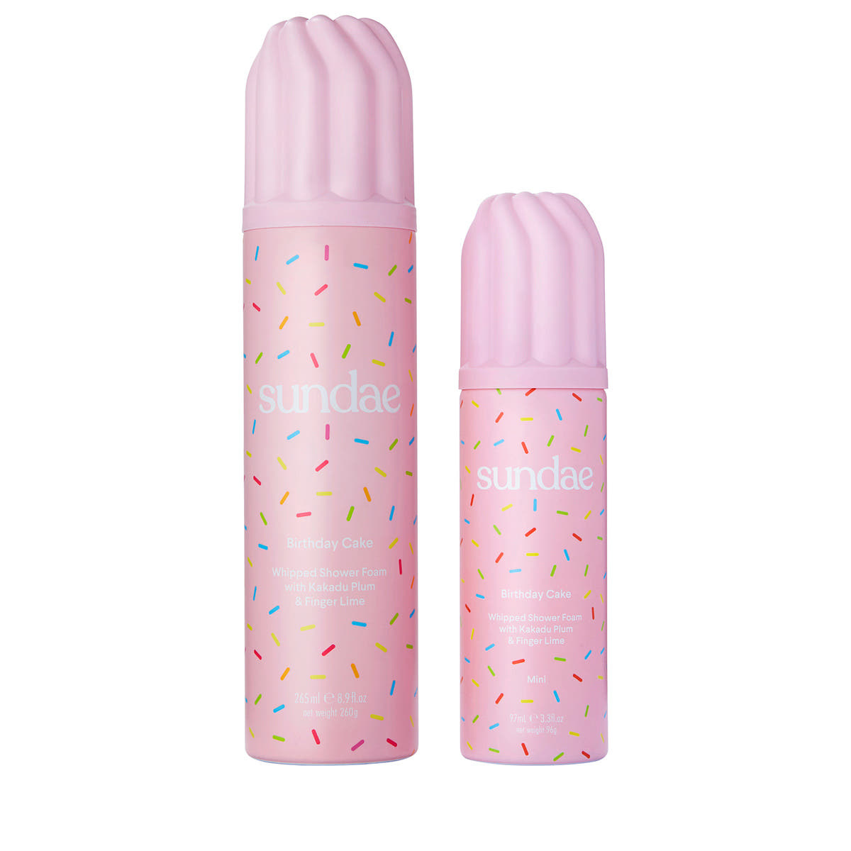 Birthday Cake Mini Shower Foam