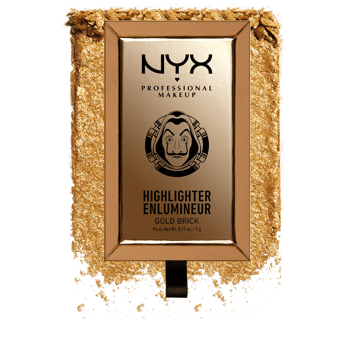 Casa De Papel - Gold Bar Highlighter Classic Gold