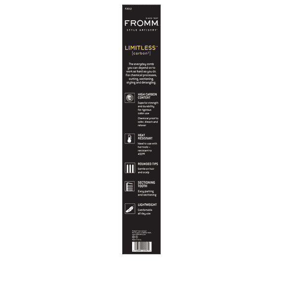 Limitless 8" Pettine da Taglio in Carbonio