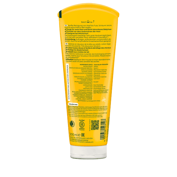 Calendula Douche & Shampooing