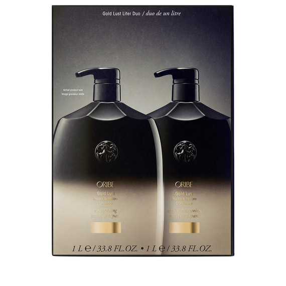 Oribe Holiday Set Gold Lust Liter