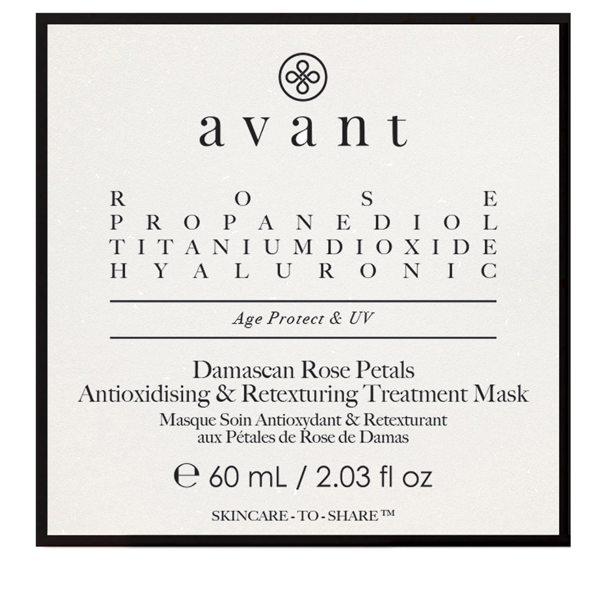 Pflegende Maske Damascan Rose