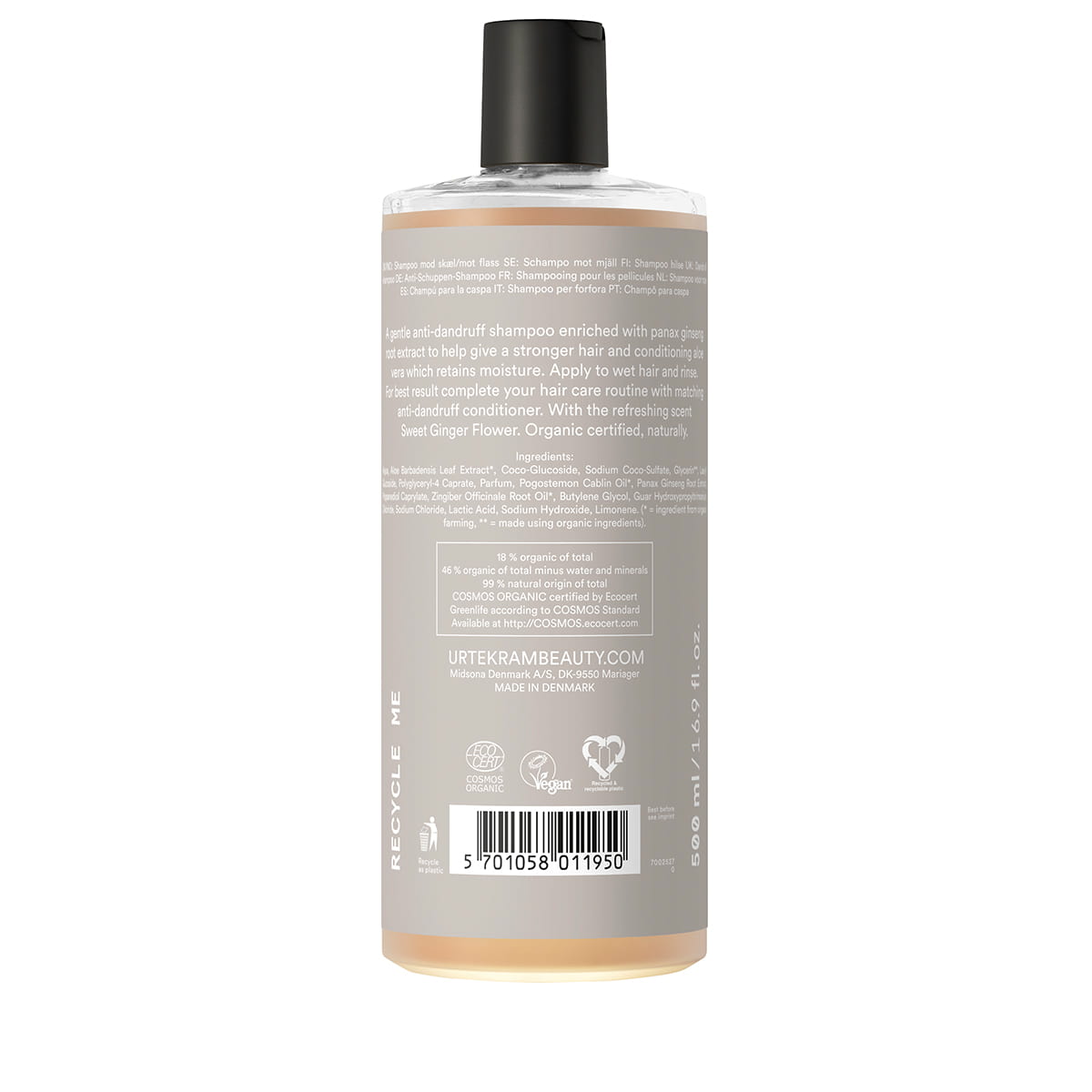 Sweet Ginger Flower Anti-Dandruff Shampoo