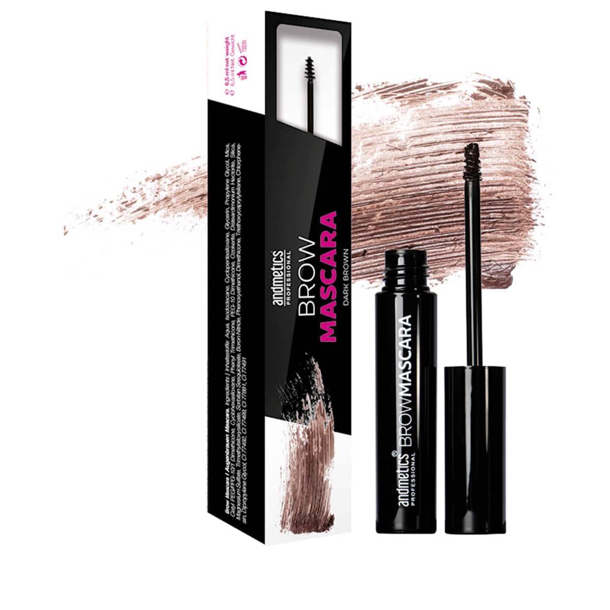 Brow Mascara Professional brun foncé/nature