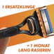 Rasierapparat mit 1 Klinge