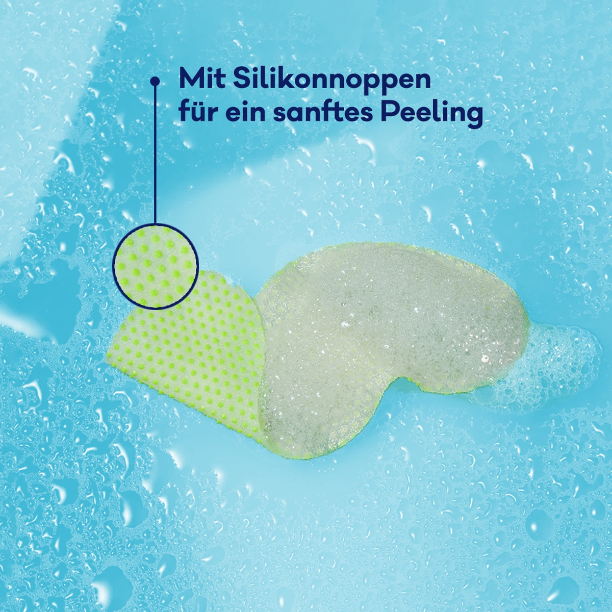 Porenverfeinernde Bubble Nasenmaske