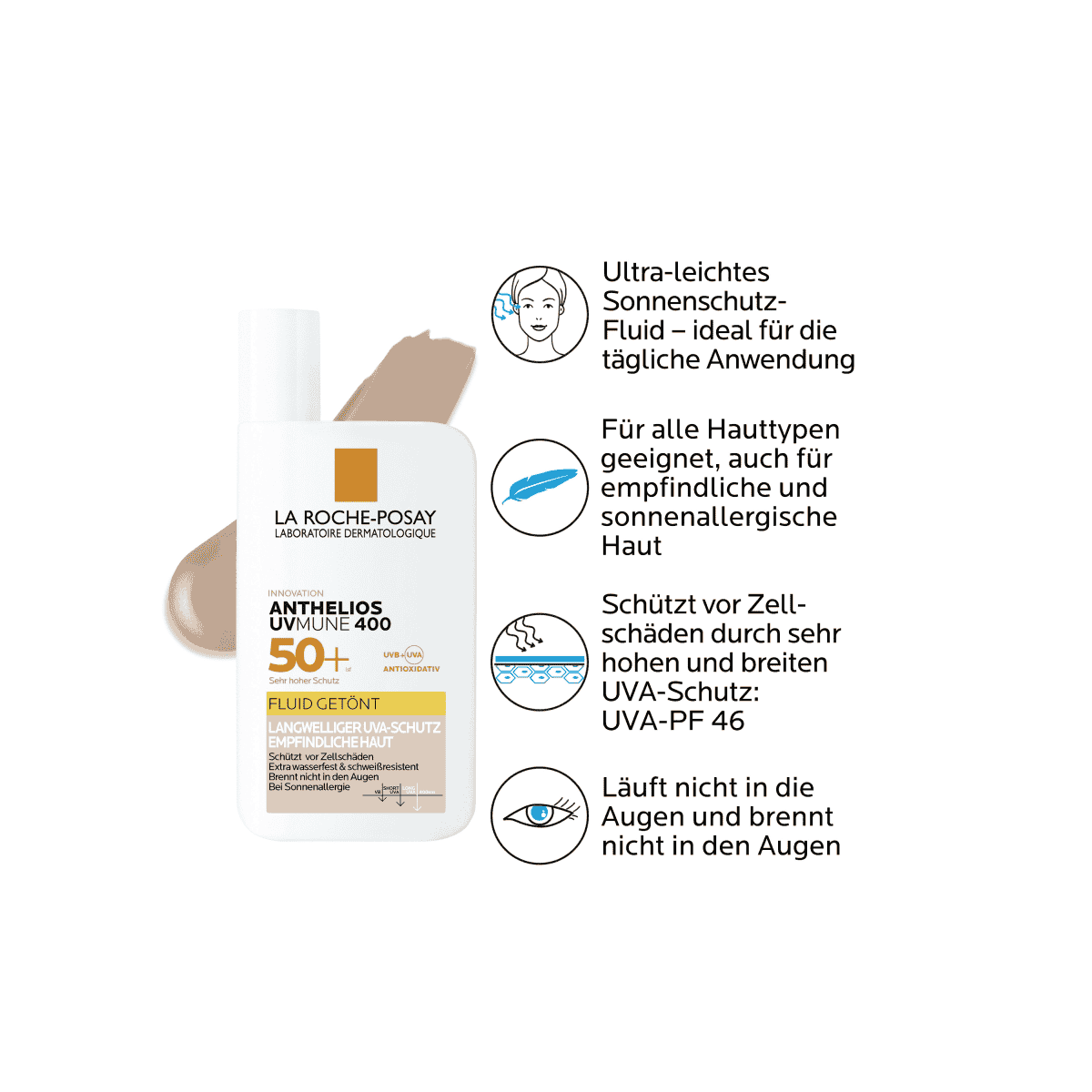 UVmune 400 Fluide Invisible teinté SPF50+