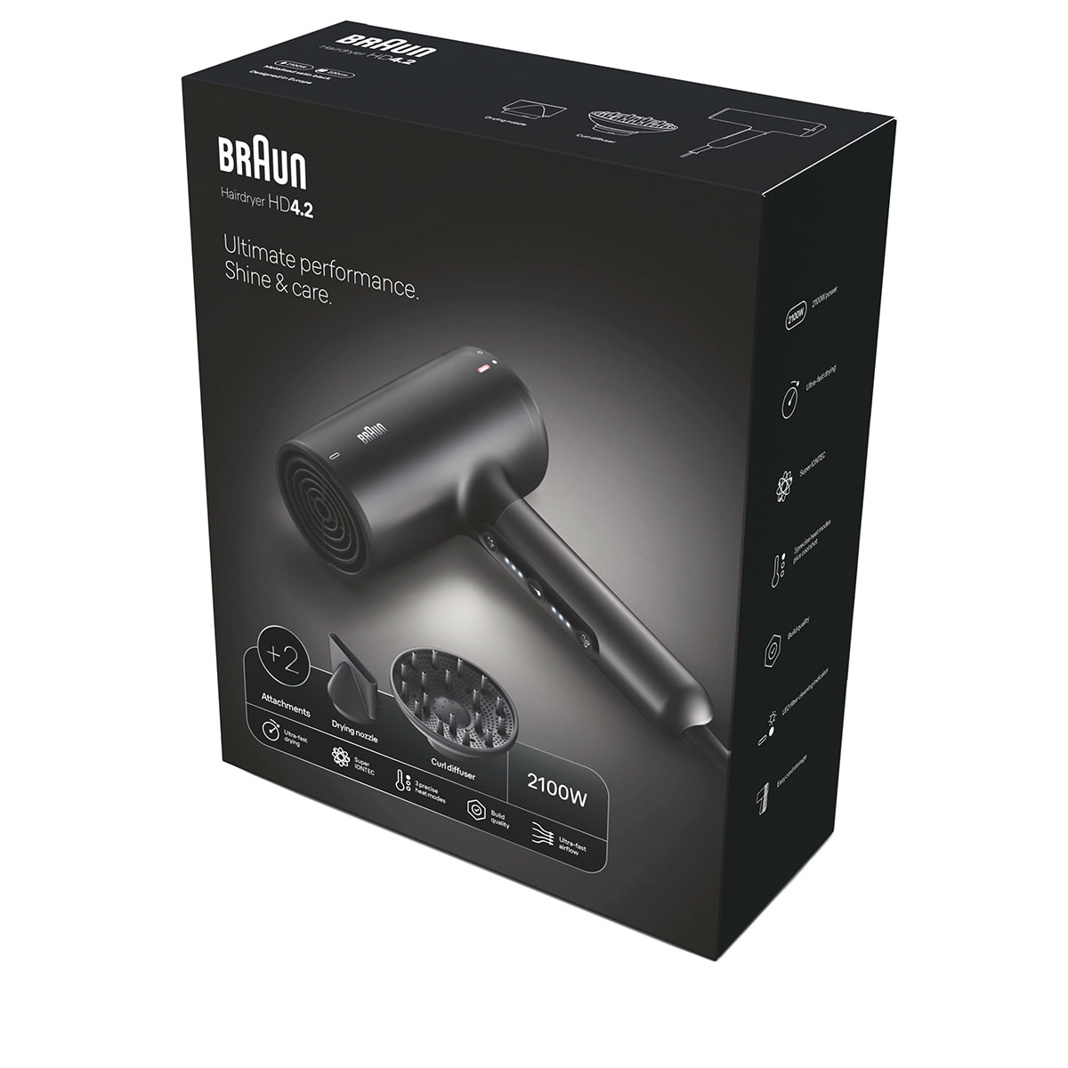 Braun Hair Dryer HD 4.2