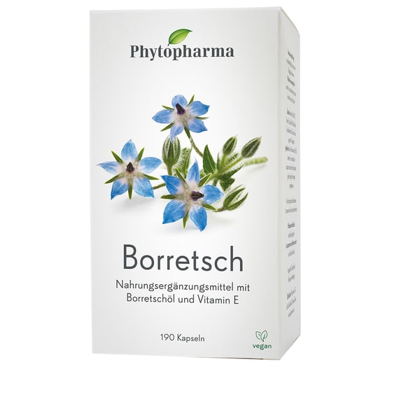 Borretsch Kapseln 500 mg – 190 Stk.